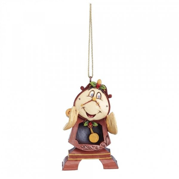 DISNEY TRADITIONS BY JIM SHORE HANGING ORNAMENT CHRISTMAS COGSWORTH 7CM