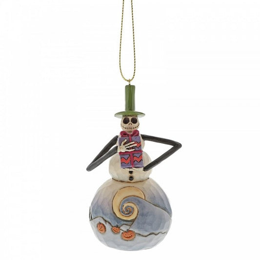 DISNEY TRADITIONS BY JIM SHORE CHRISTMAS HANGING ORNAMENT JACK 10CM