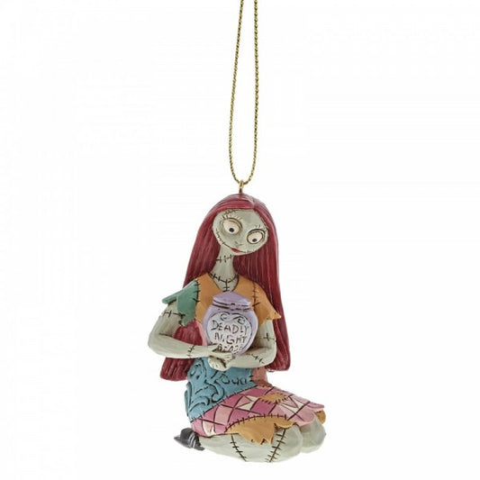 DISNEY TRADITIONS BY JIM SHORE CHRISTMAS HANGING ORNAMENT SALLY 8CM