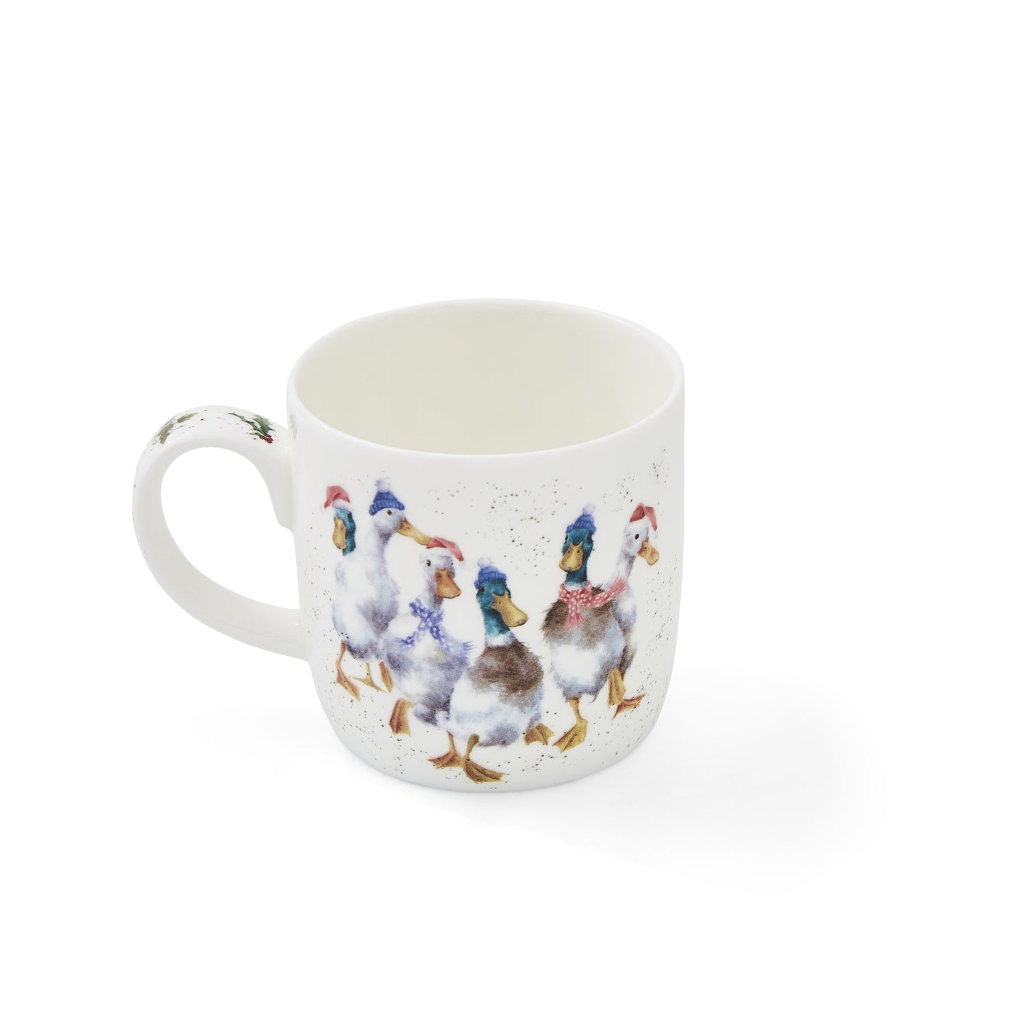 ROYAL WORCESTER WRENDALE MUG DUCK THE HALLS