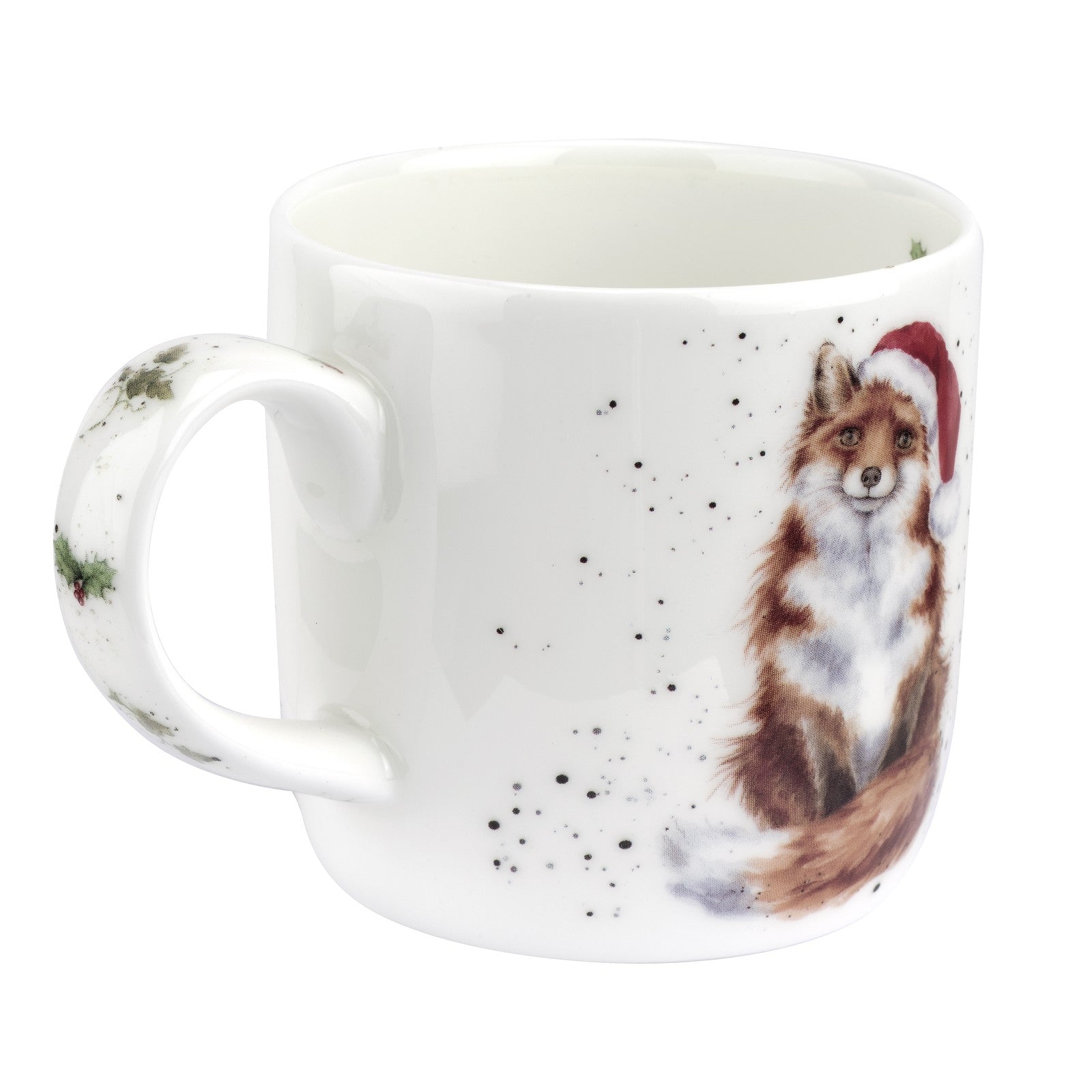 ROYAL WORCESTER WRENDALE CHRISTMAS MUG FOXTIVITIES FOX