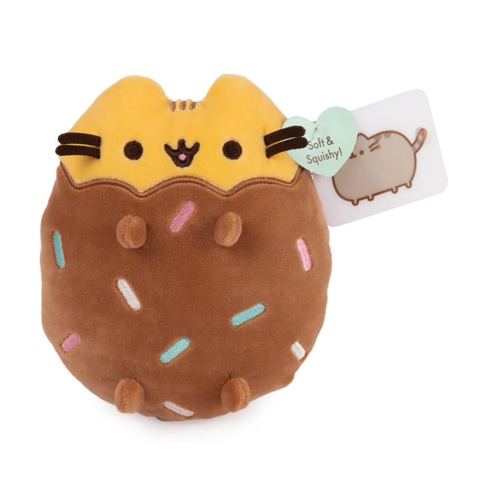 PUSHEEN CHOCOLATE DIPPED COOKIE PLUSH 15CM