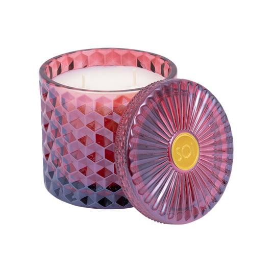 THE SOI CO SHIMMER CANDLE GILDED CINNAMON