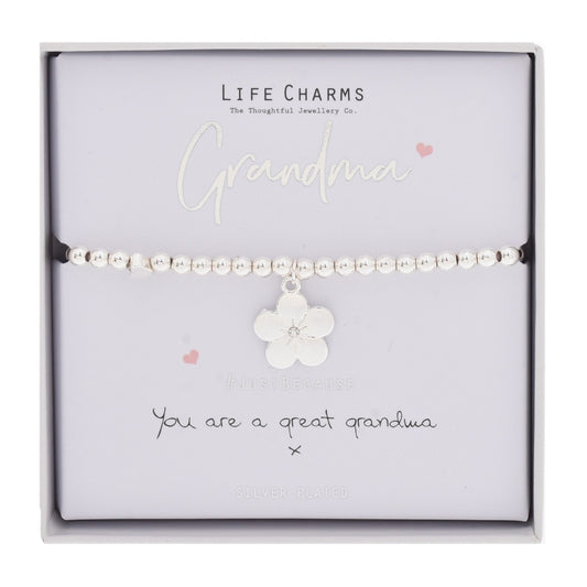 LIFE CHARMS BRACELET GRANDMA