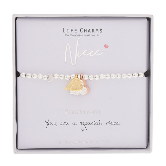 LIFE CHARMS BRACELET NIECE