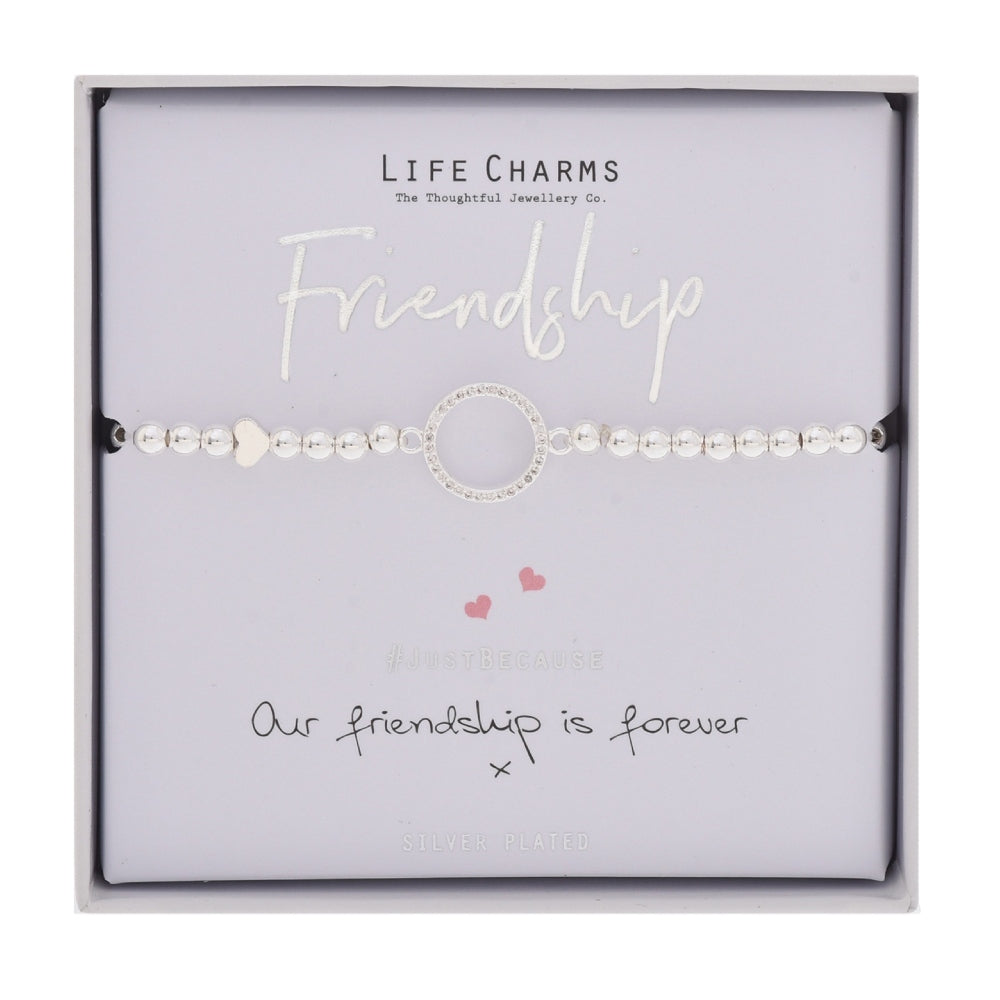 LIFE CHARMS BRACELET FRIENDSHIP