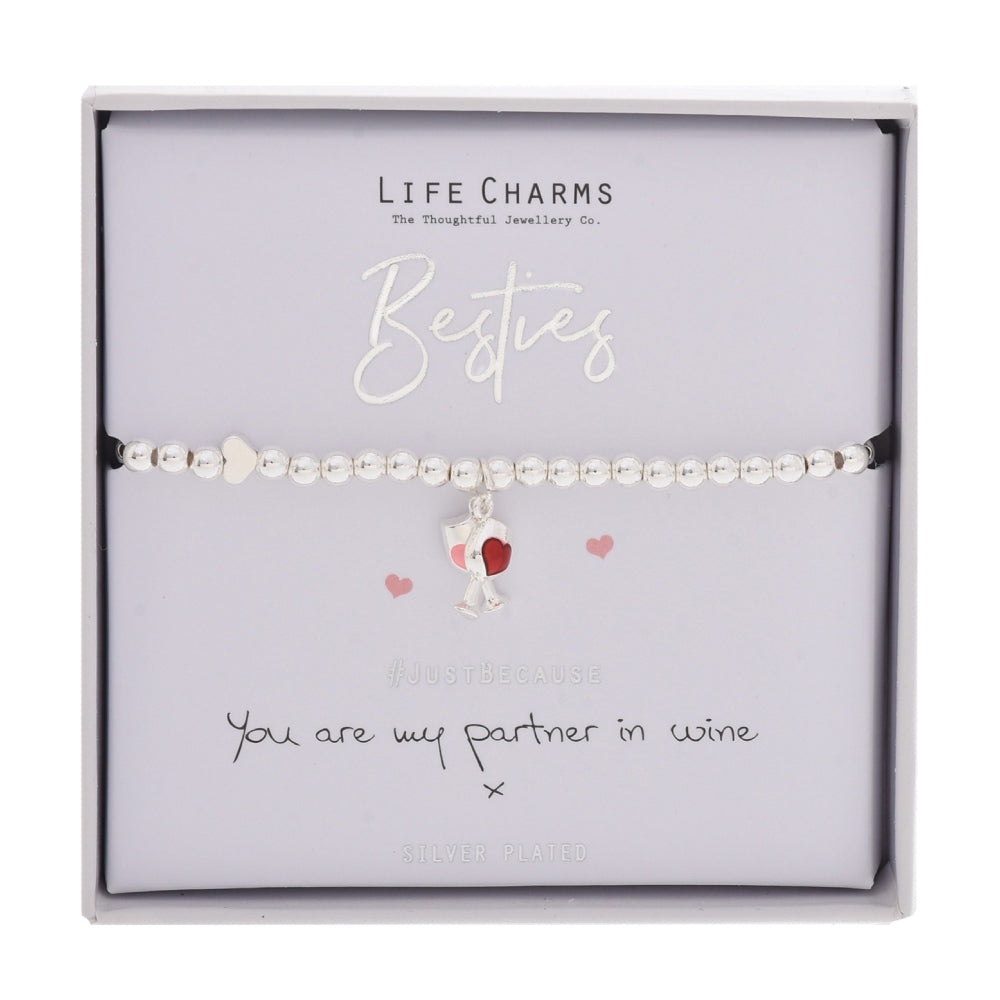 LIFE CHARMS BRACELET BESTIES