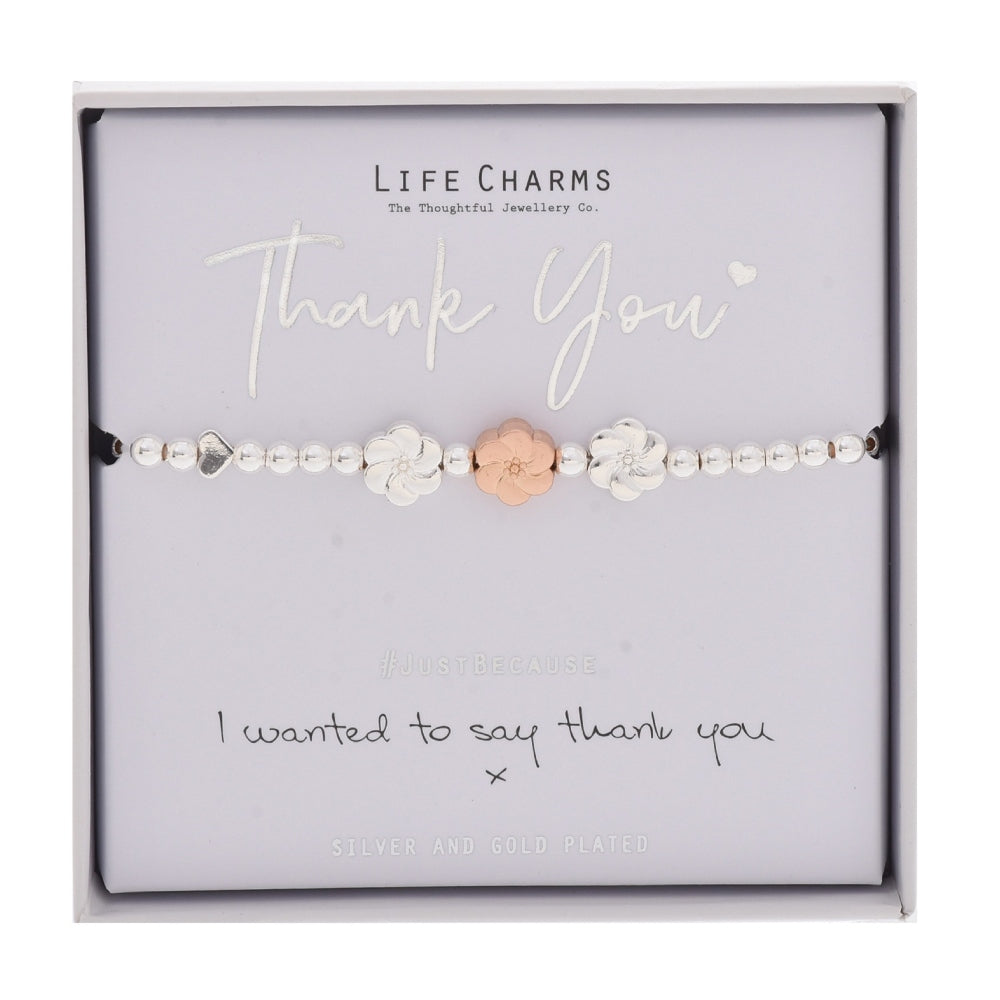 LIFE CHARMS BRACELET THANKYOU