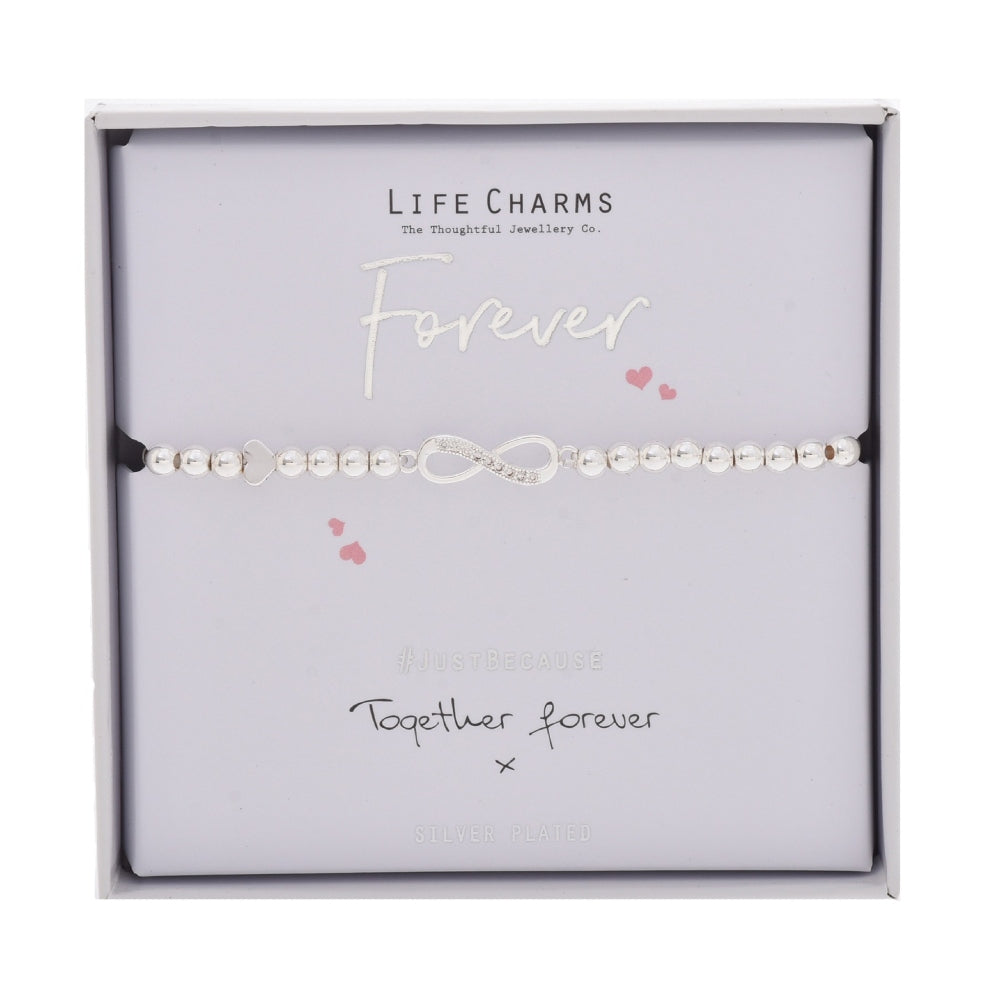 LIFE CHARMS BRACELET TOGETHER FOREVER