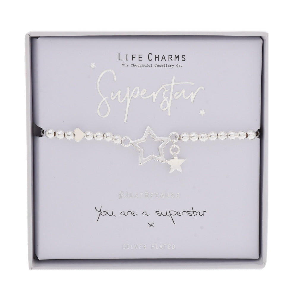 LIFE CHARMS BRACELET SUPERSTAR