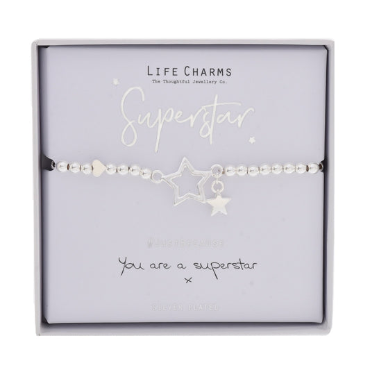 LIFE CHARMS BRACELET SUPERSTAR