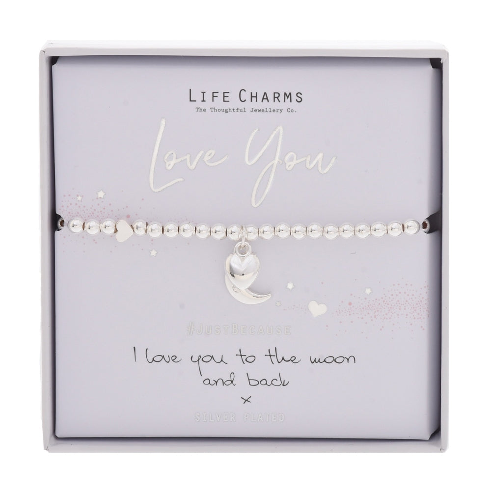 LIFE CHARMS BRACELET LOVE YOU