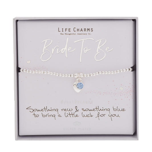 LIFE CHARMS BRACELET BRIDE TO BE