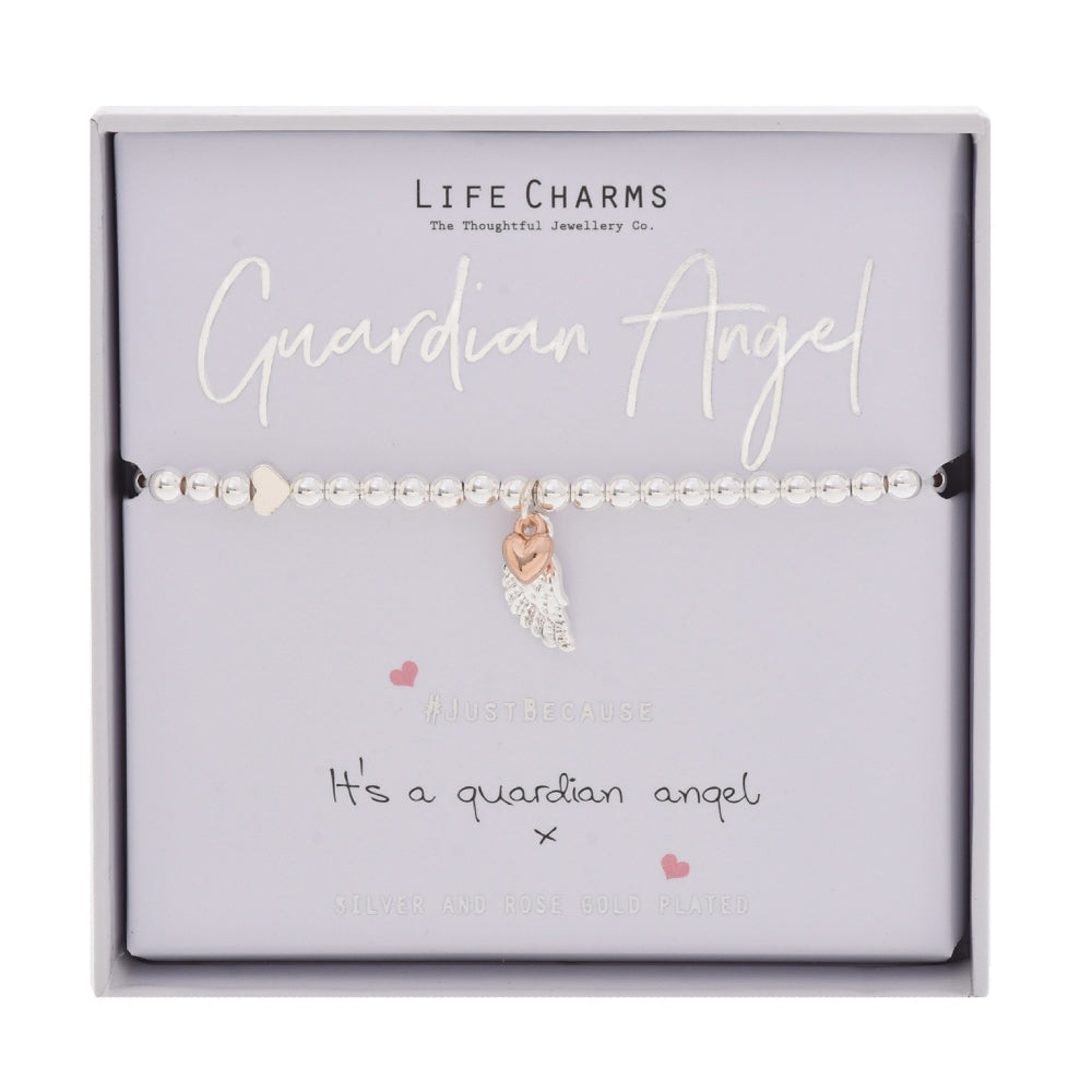 LIFE CHARMS BRACELET GUARDIAN ANGEL