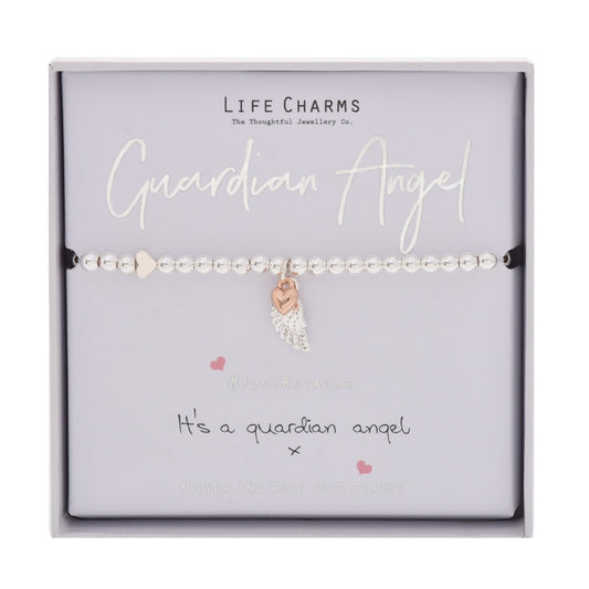 LIFE CHARMS BRACELET GUARDIAN ANGEL