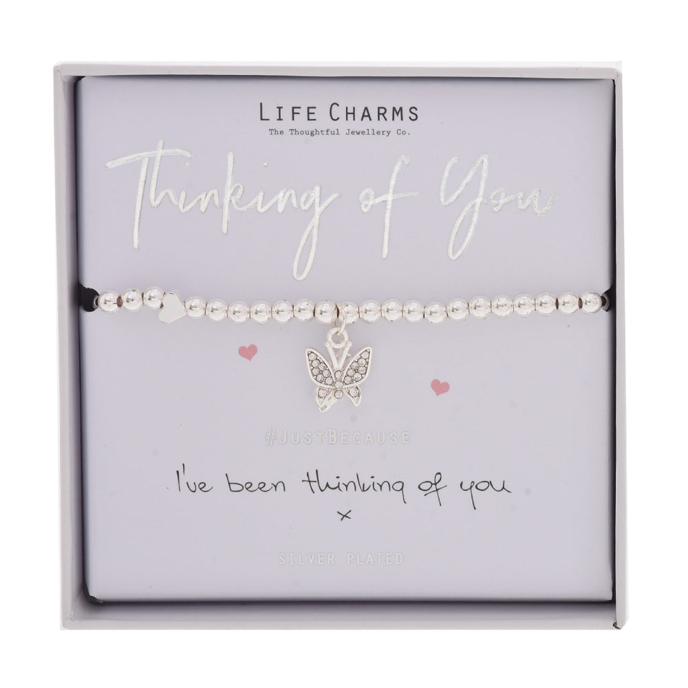 LIFE CHARMS BRACELET THINKING OF YOU