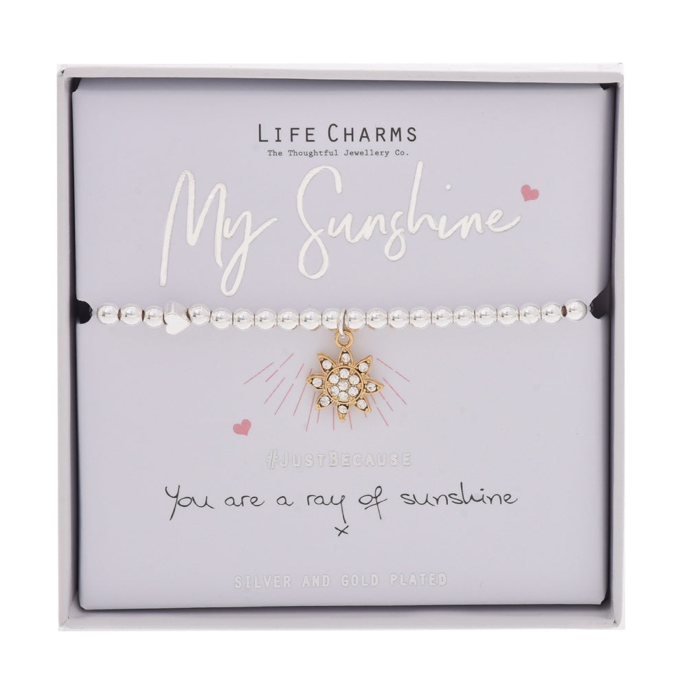 LIFE CHARMS BRACELET MY SUNSHINE