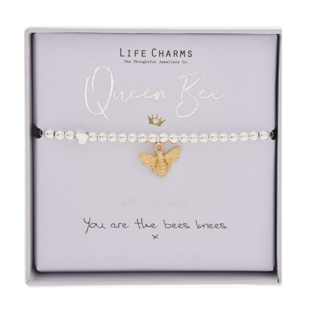 LIFE CHARMS BRACELET QUEEN BEE