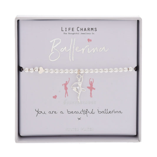 LIFE CHARMS BRACELET BALLERINA