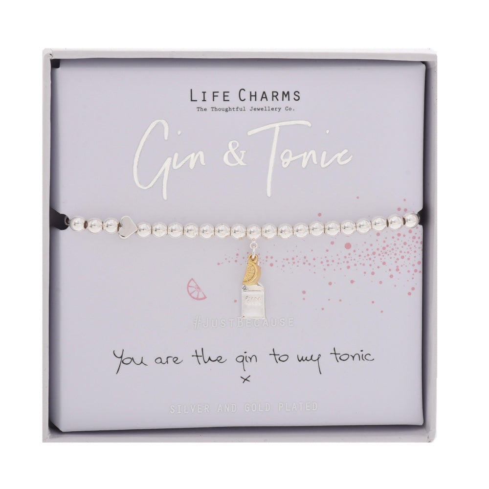 LIFE CHARMS BRACELET GIN & TONIC