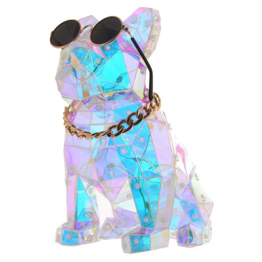 STARLIGHTZ USB LED LIGHT SMALL BULLDOG WITH CHAIN & SUNGLASSES