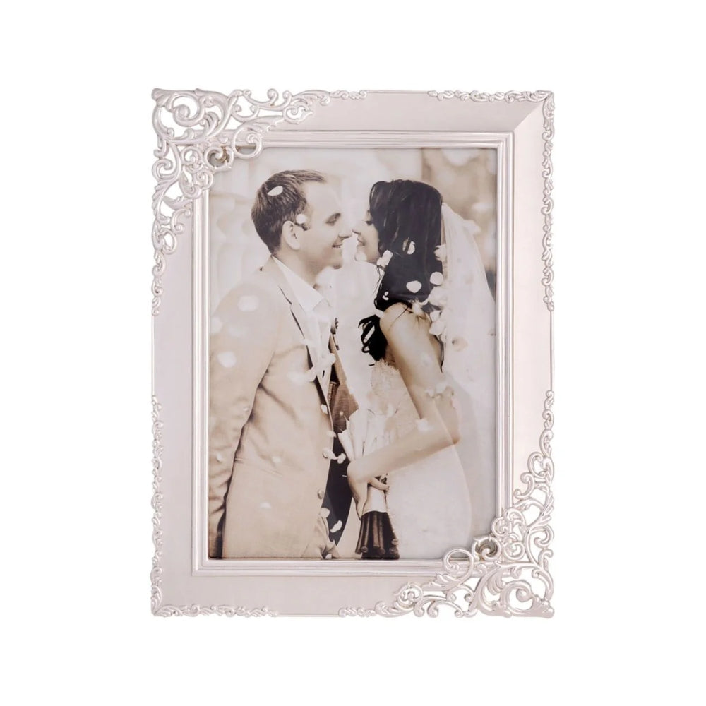 PHOTO FRAME SILVER SATIN 5X7