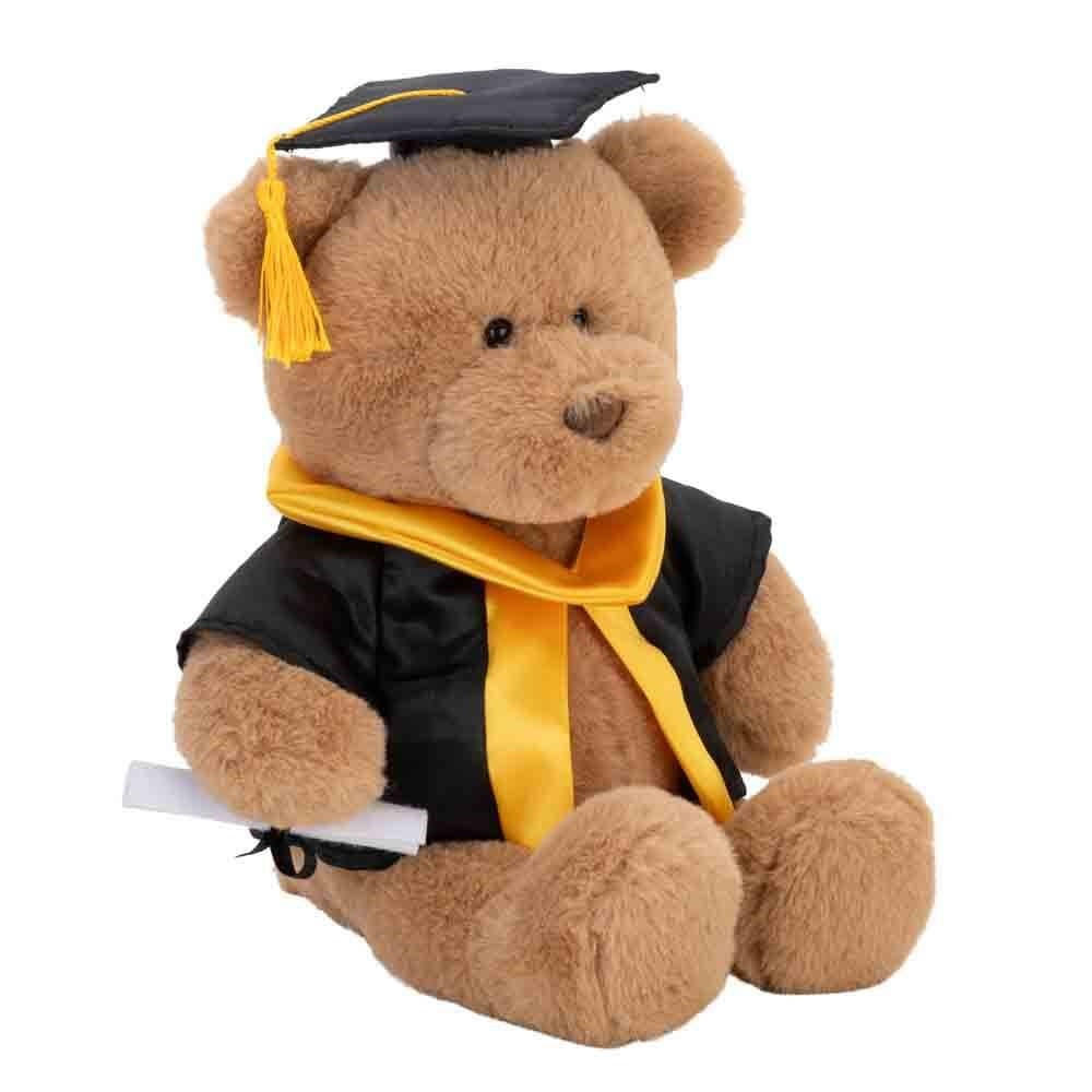 WITH HEART GRADUATION BEAR LARGE WITH SCROLL