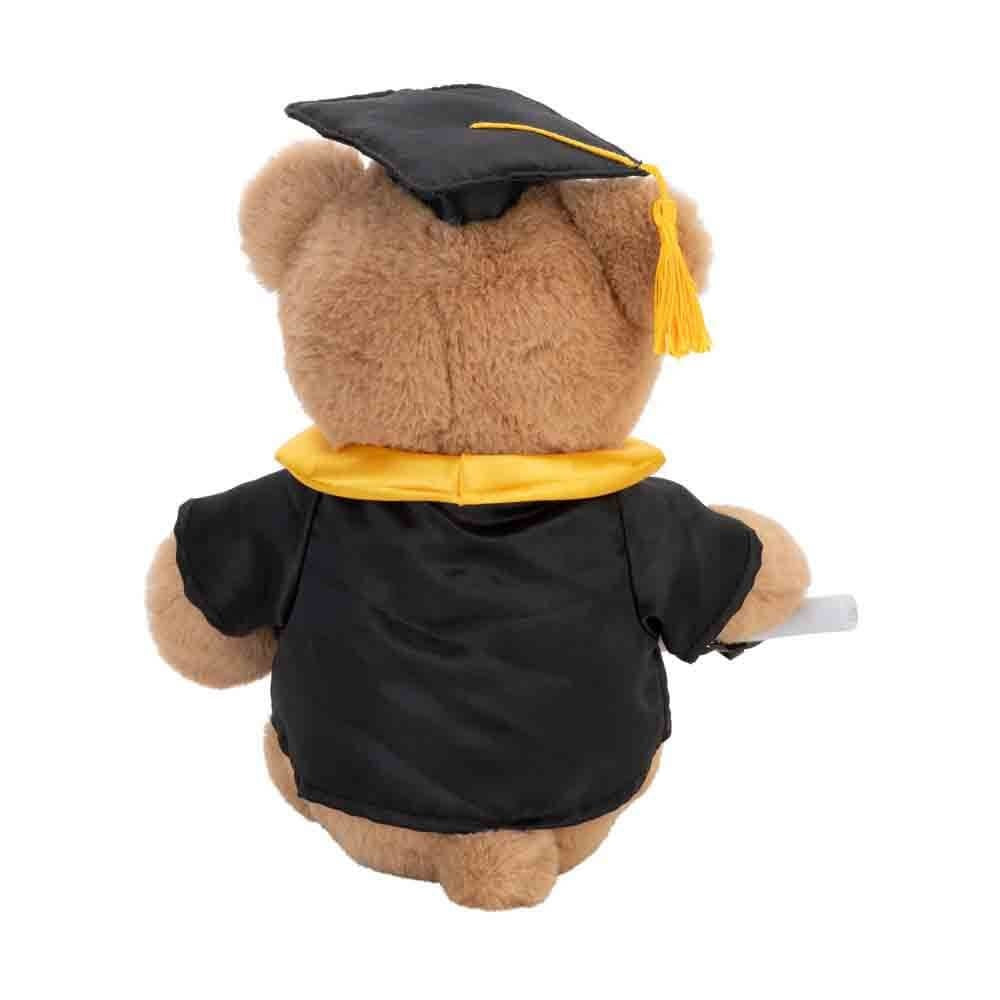 WITH HEART GRADUATION BEAR LARGE WITH SCROLL