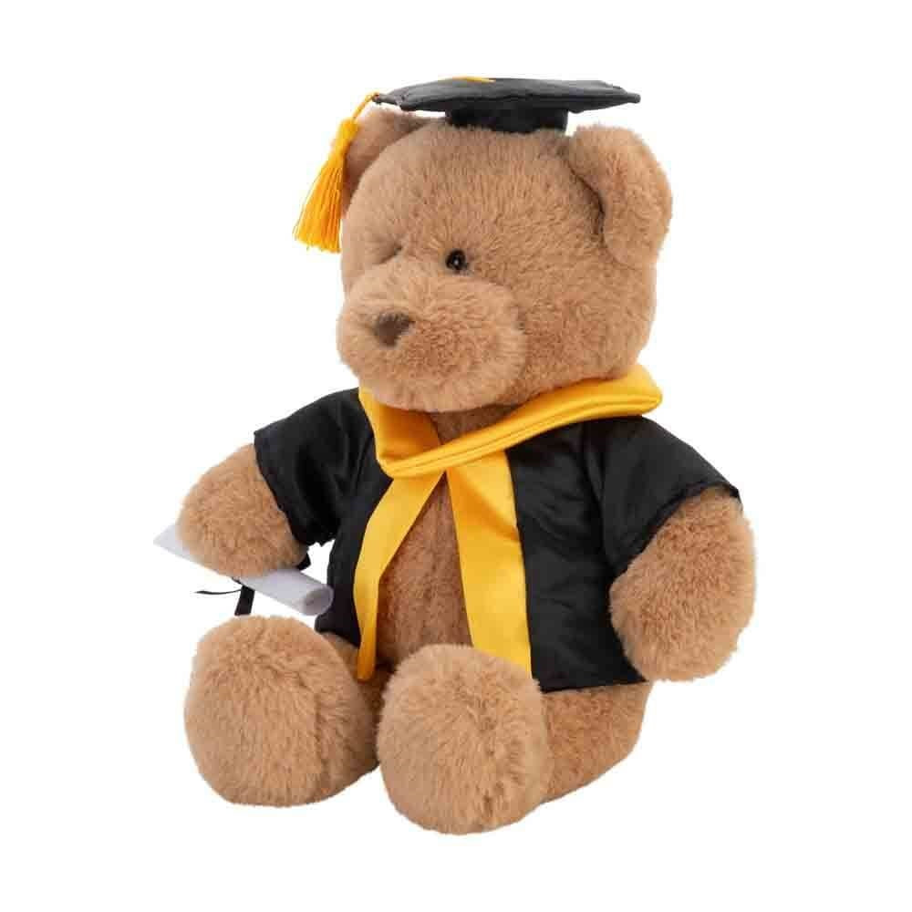 WITH HEART GRADUATION BEAR LARGE WITH SCROLL