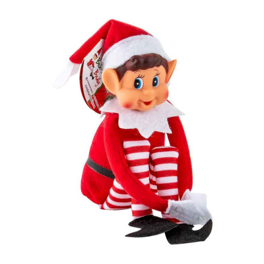 CHRISTMAS NAUGHTY ELFIE ELF 65CM