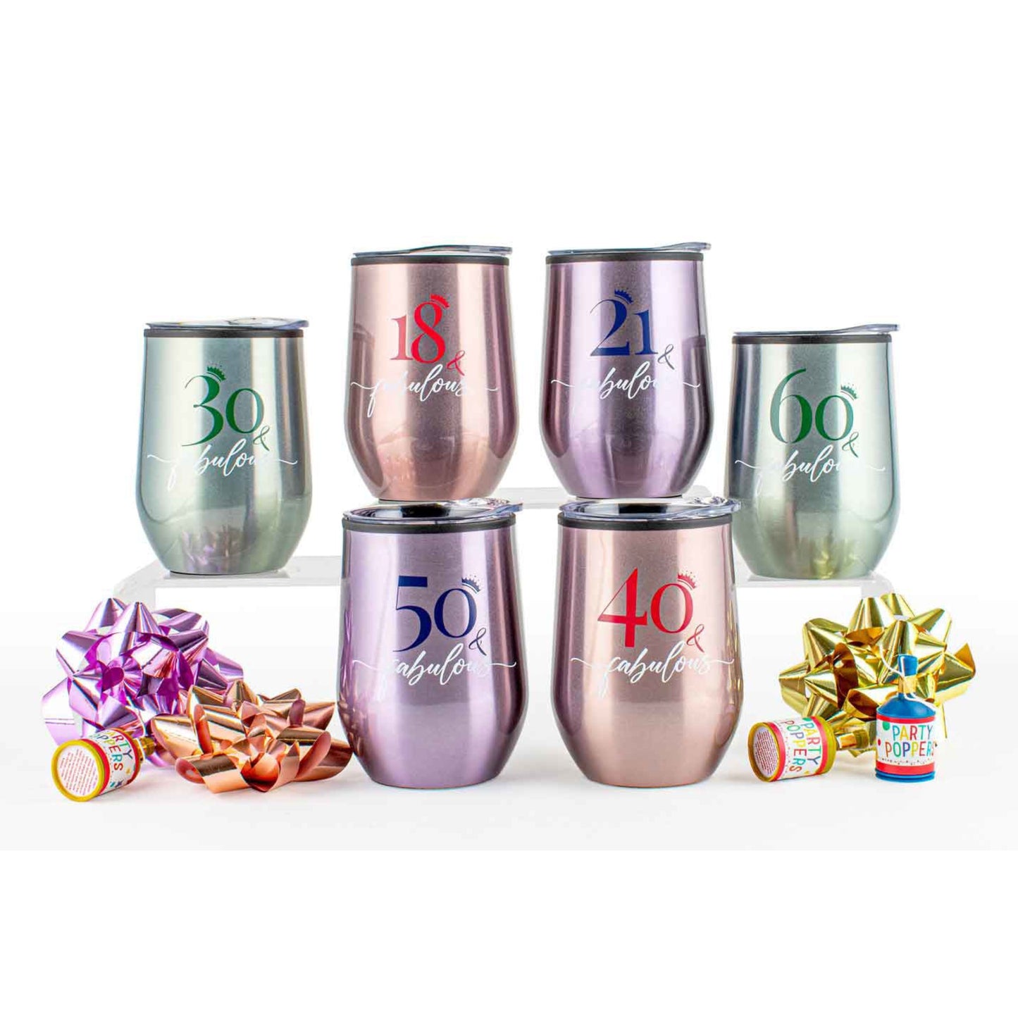 DOUBLE WALL THERMOS MUG 60TH BIRTHDAY