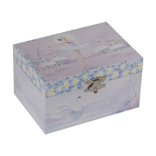 THE RUSSELL COLLECTION MUSICAL JEWELLERY BOX FOIL BALLERINA MAYA