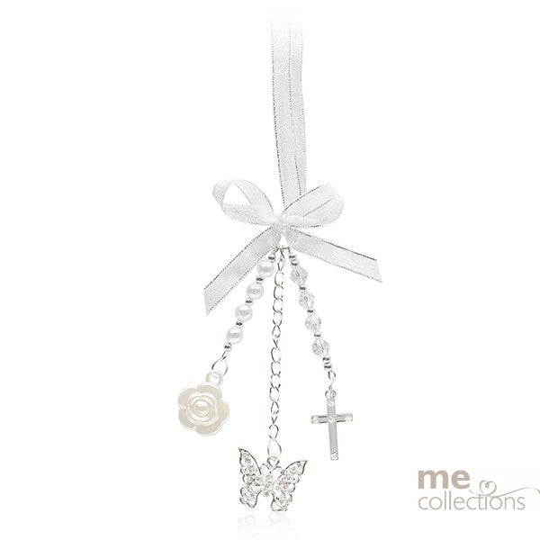 WEDDING CHARM BUTTERFLY DIAMONTE WITH BEADS & CHARMS