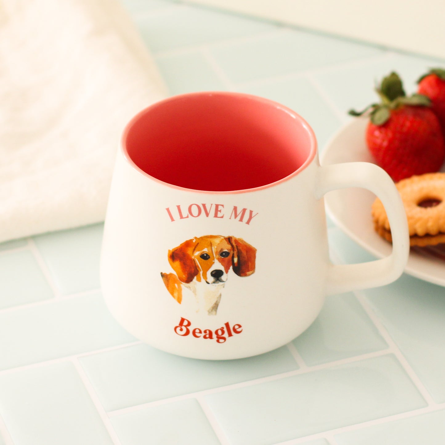 PET MUG I LOVE MY BEAGLE