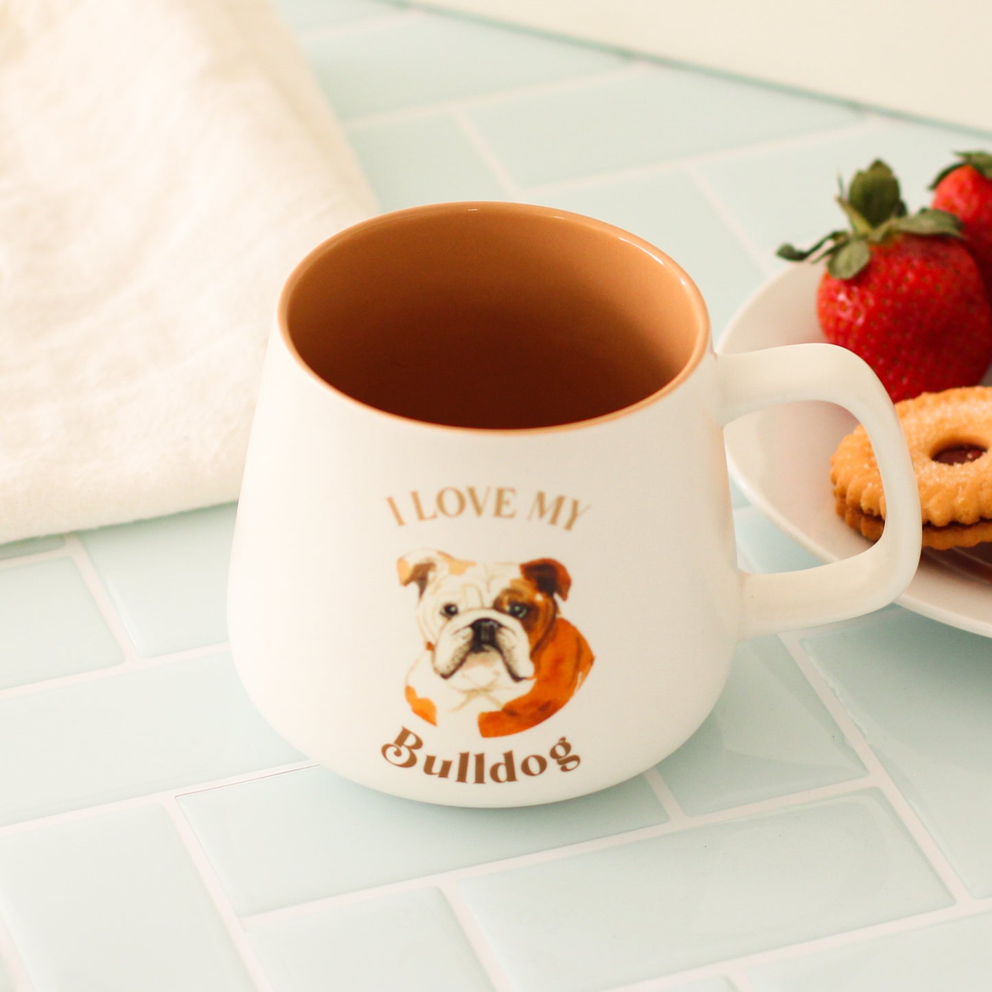 PET MUG I LOVE MY BULLDOG