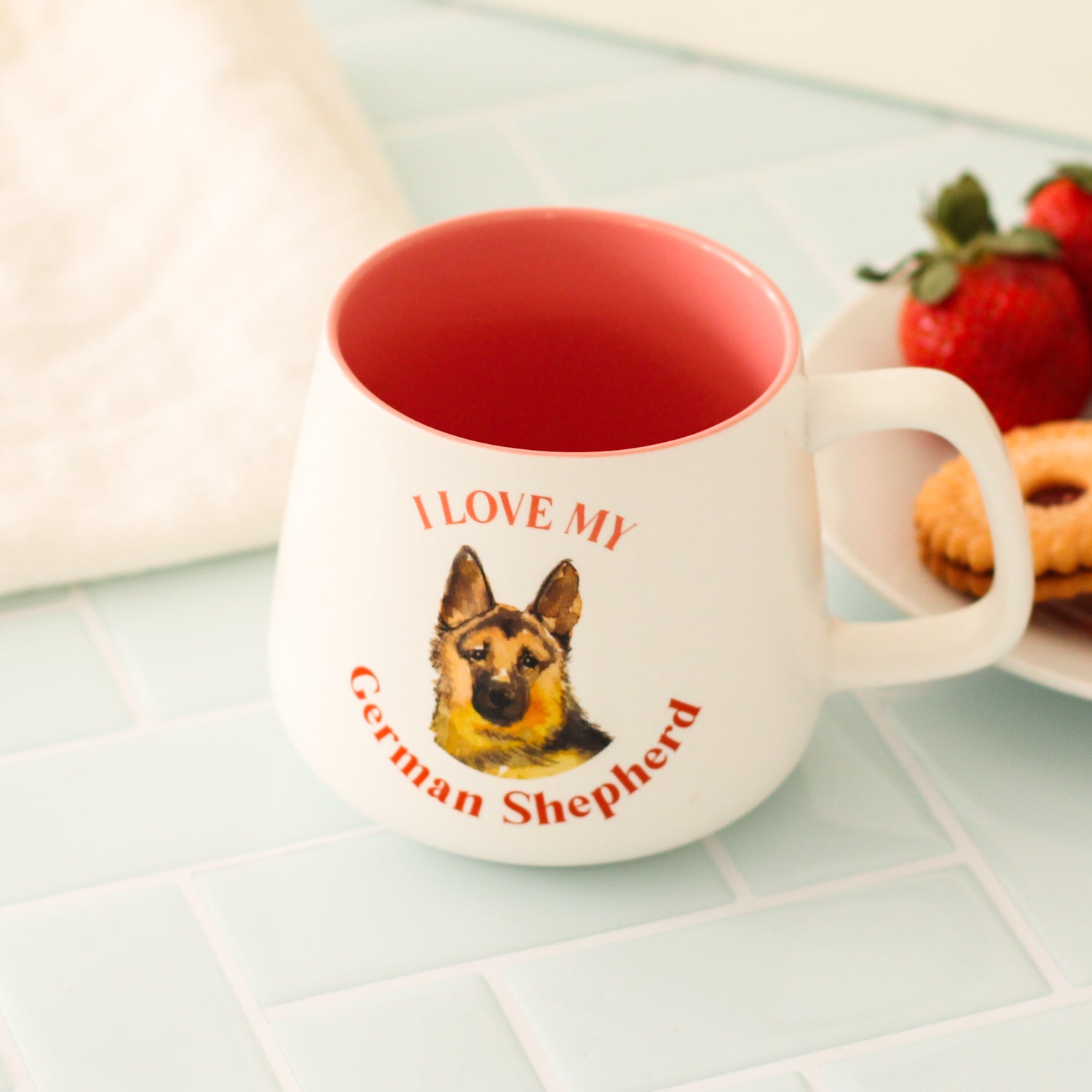 PET MUG I LOVE MY GERMAN SHEPHERD