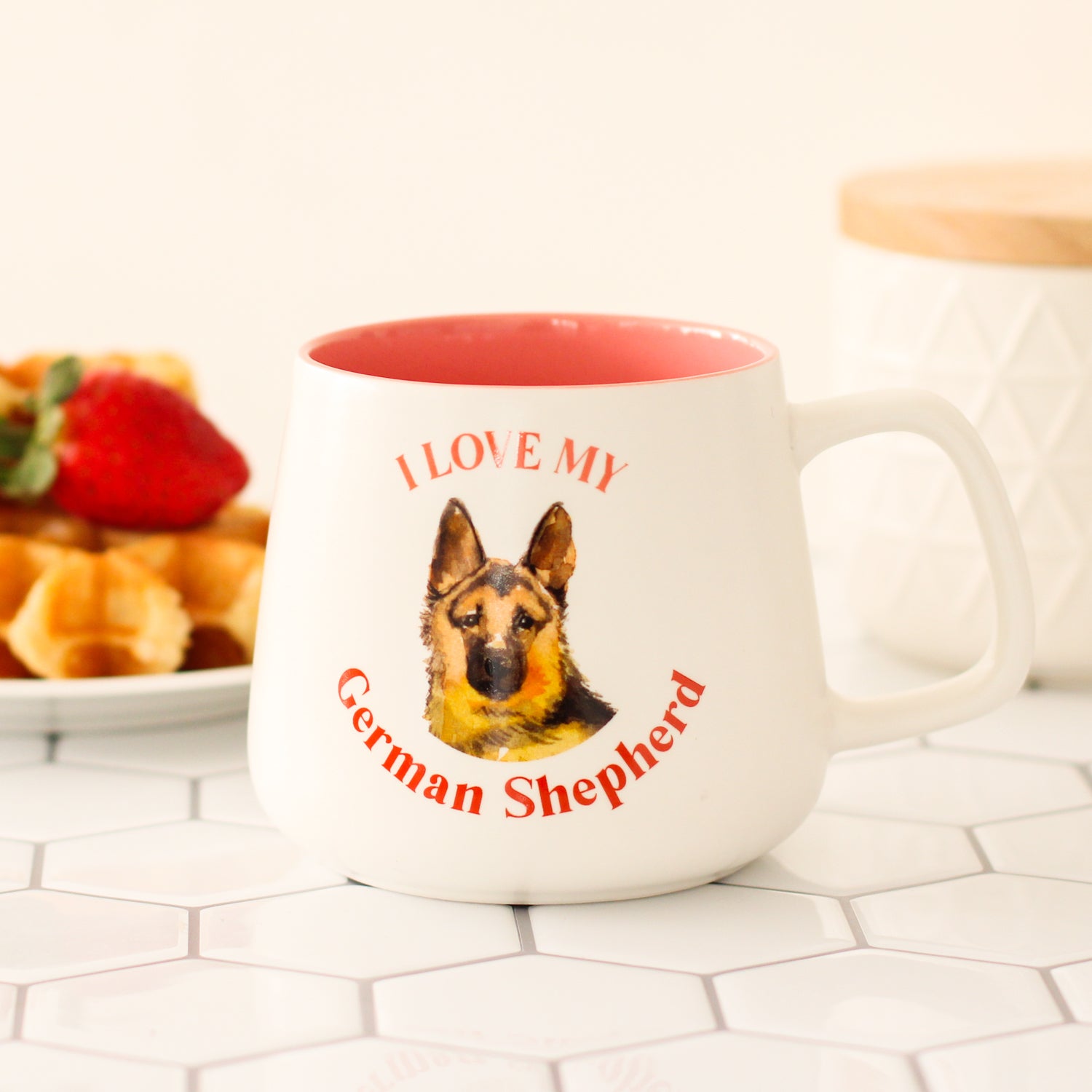 PET MUG I LOVE MY GERMAN SHEPHERD