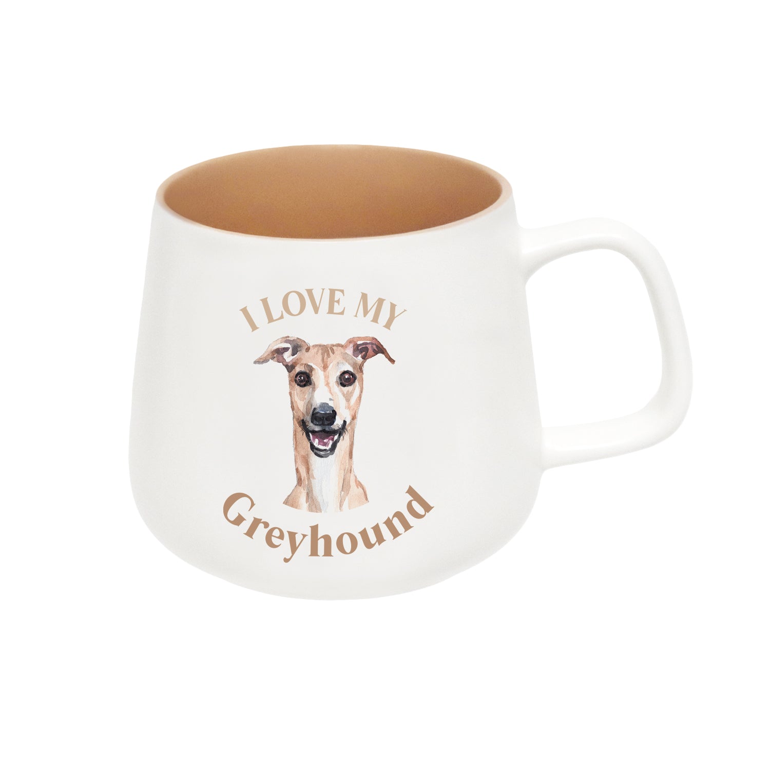 PET MUG I LOVE MY GREYHOUND