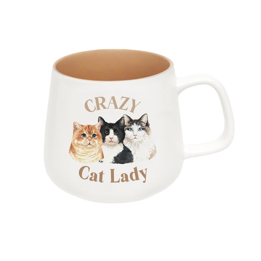 PET MUG CRAZY CAT LADY