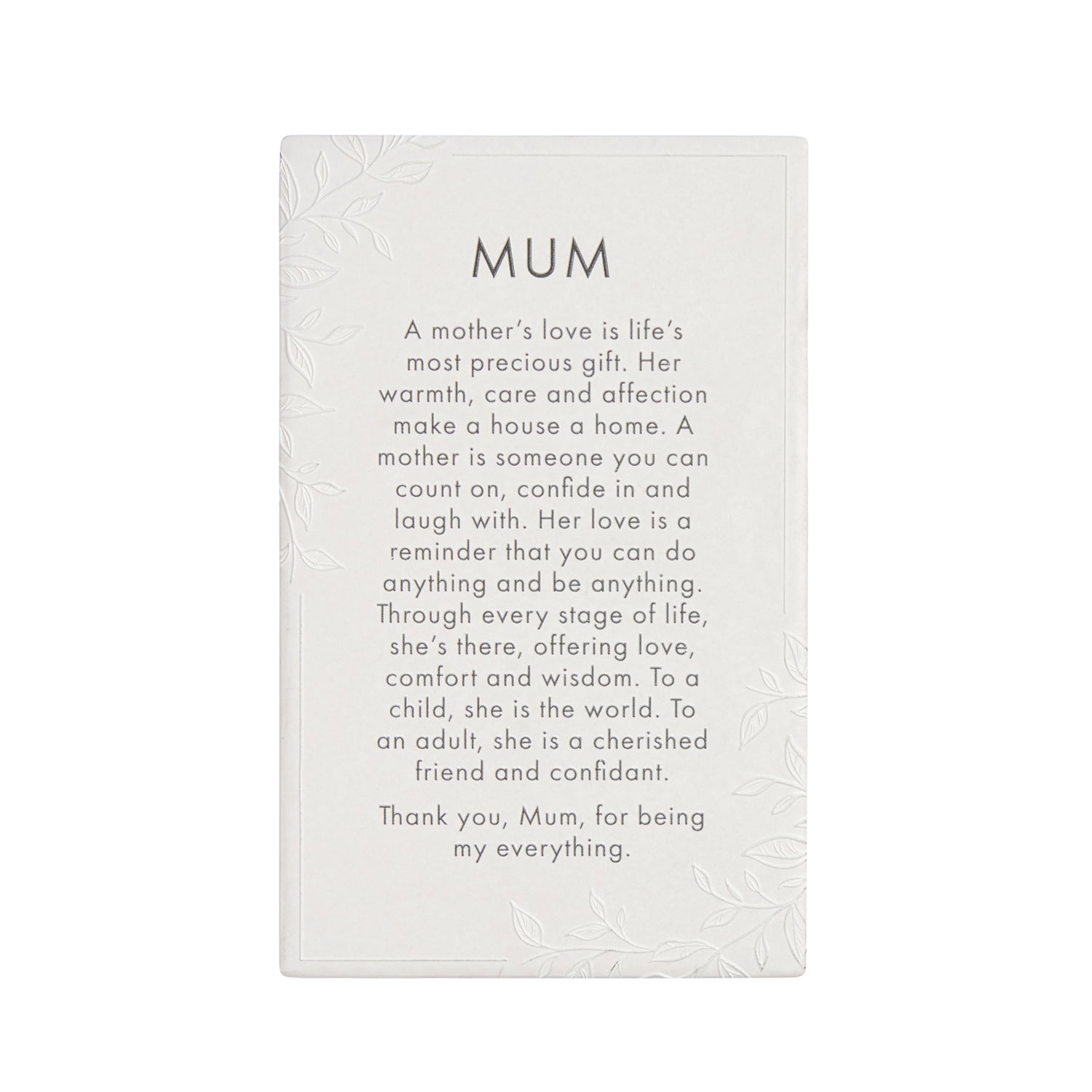 PRECIOUS QUOTE PLAQUE MUM