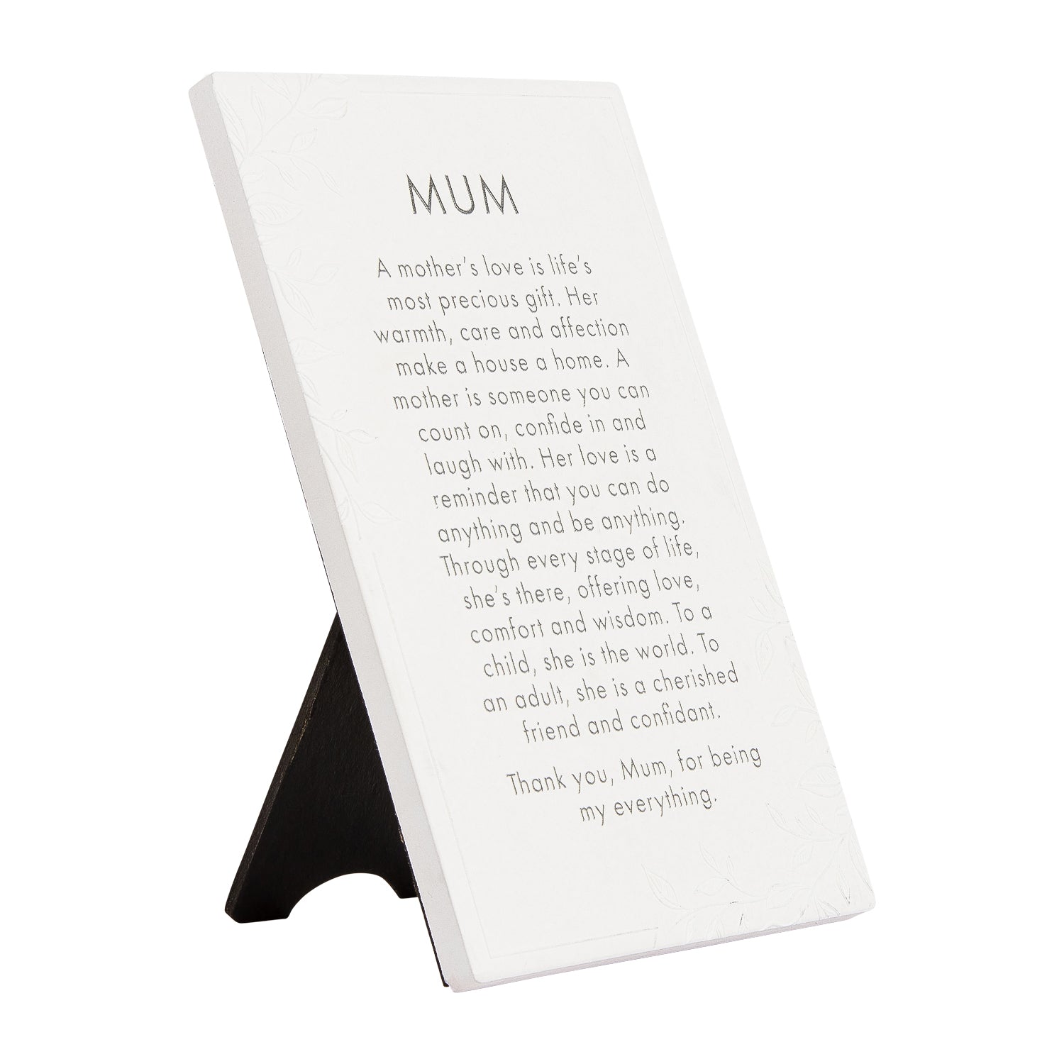 PRECIOUS QUOTE PLAQUE MUM