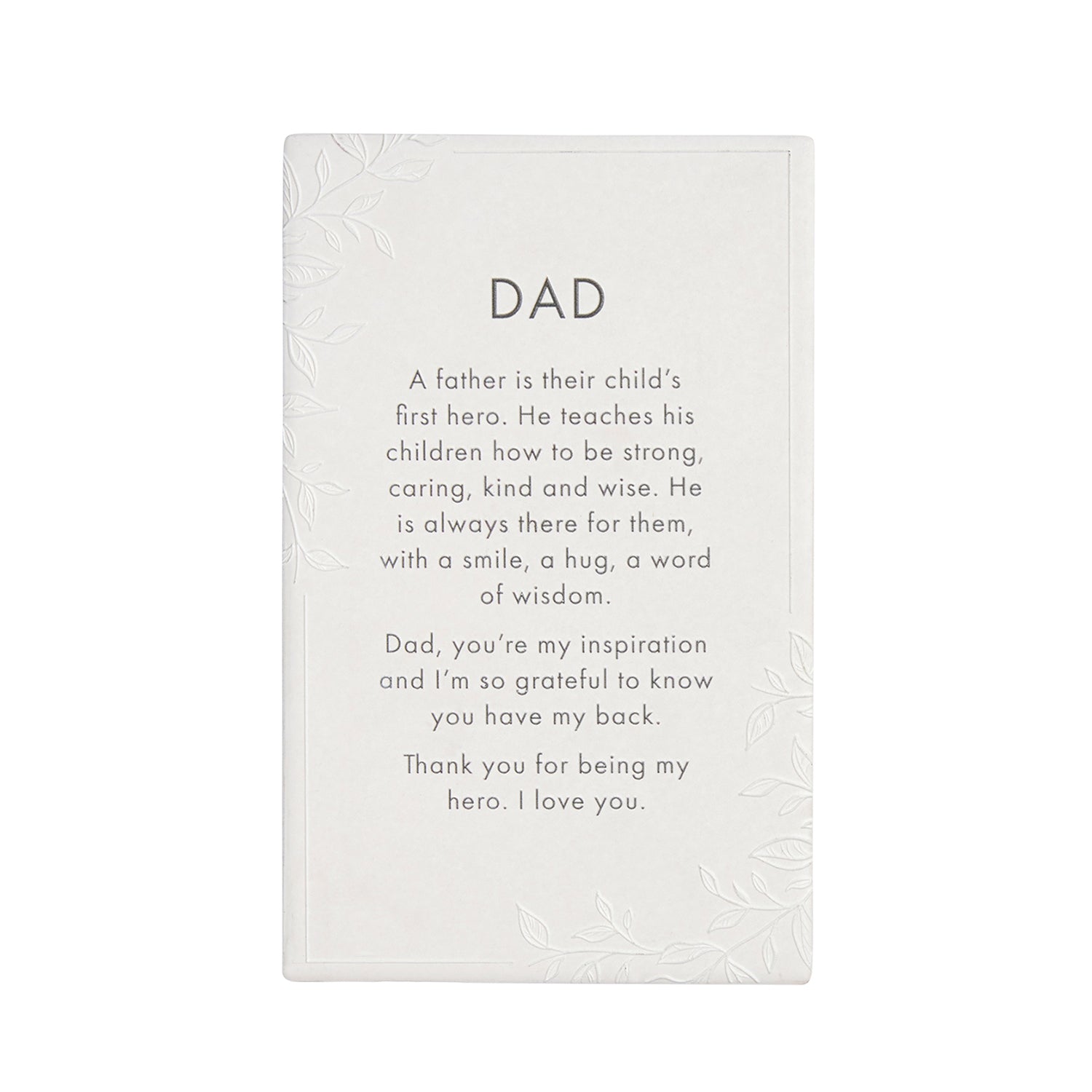 PRECIOUS QUOTE PLAQUE DAD