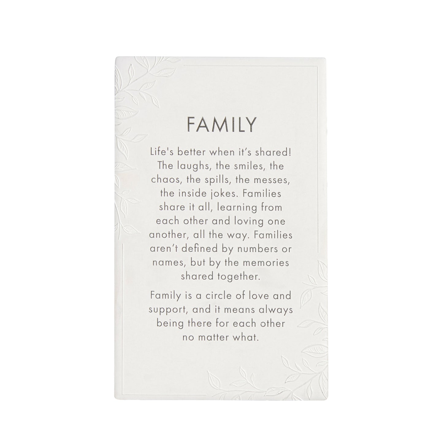 PRECIOUS QUOTE PLAQUE FAMILY