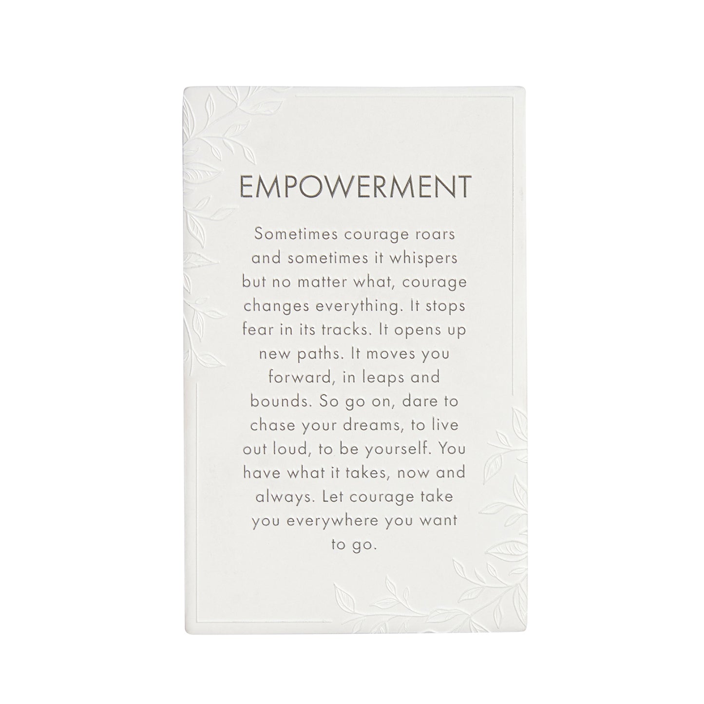 PRECIOUS QUOTE PLAQUE EMPOWERMENT