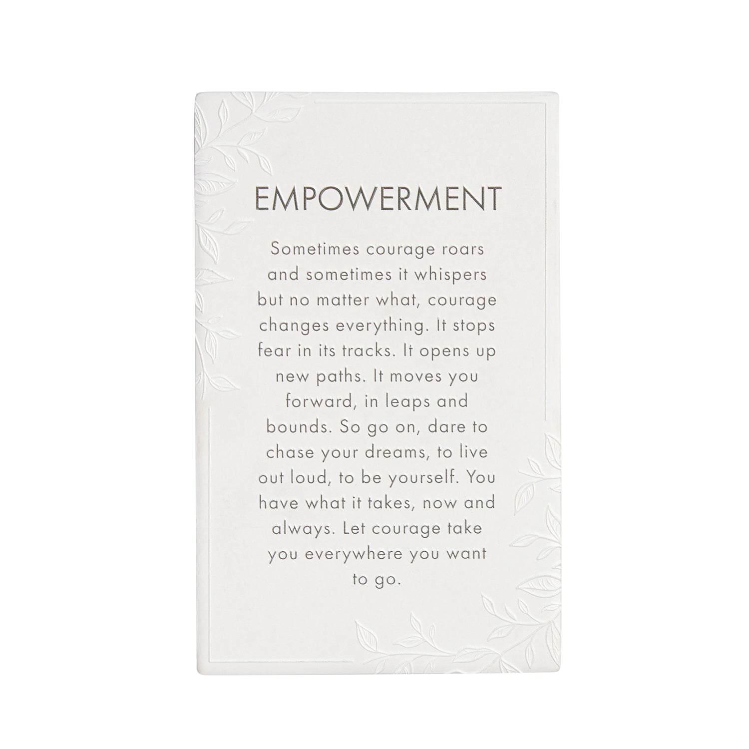 PRECIOUS QUOTE PLAQUE EMPOWERMENT