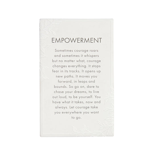 PRECIOUS QUOTE PLAQUE EMPOWERMENT