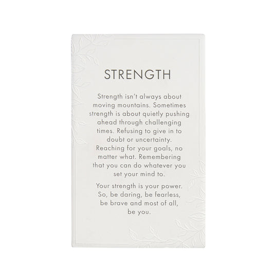 PRECIOUS QUOTE PLAQUE STRENGTH