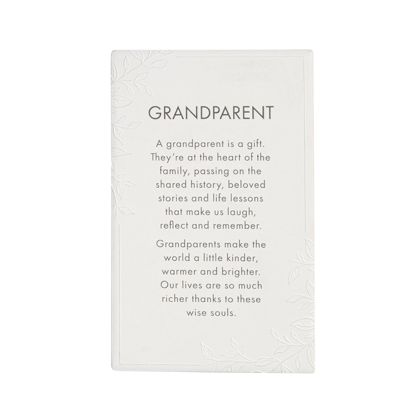 PRECIOUS QUOTE PLAQUE GRANDPARENT