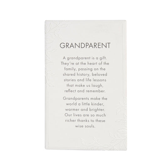 PRECIOUS QUOTE PLAQUE GRANDPARENT