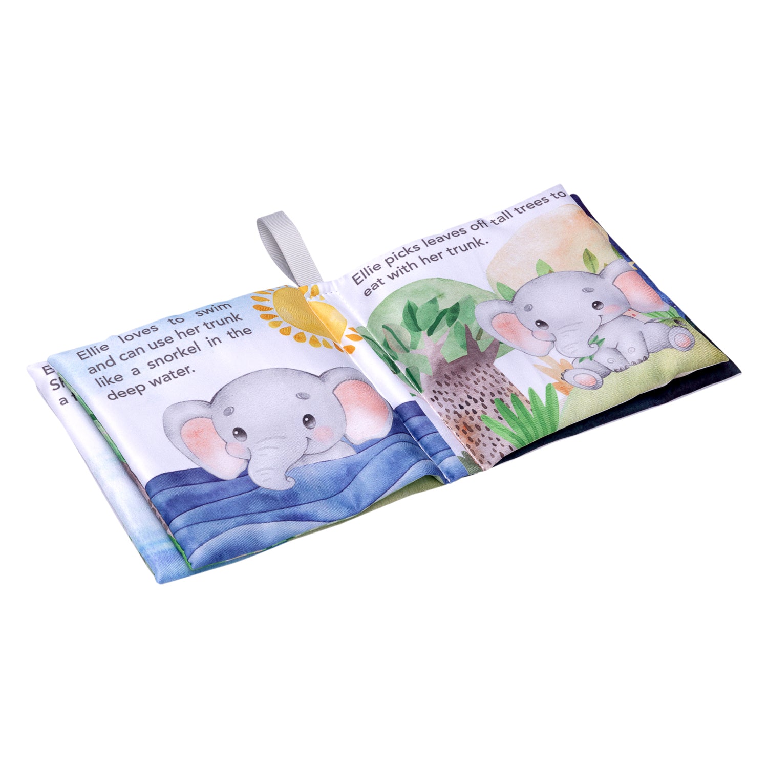 BABY CLOTH BOOK ELEPHANT